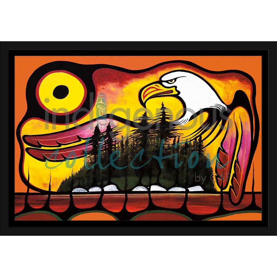 Help Mother Earth by artist Frank Polson - Algonquin. Indigenous Collection