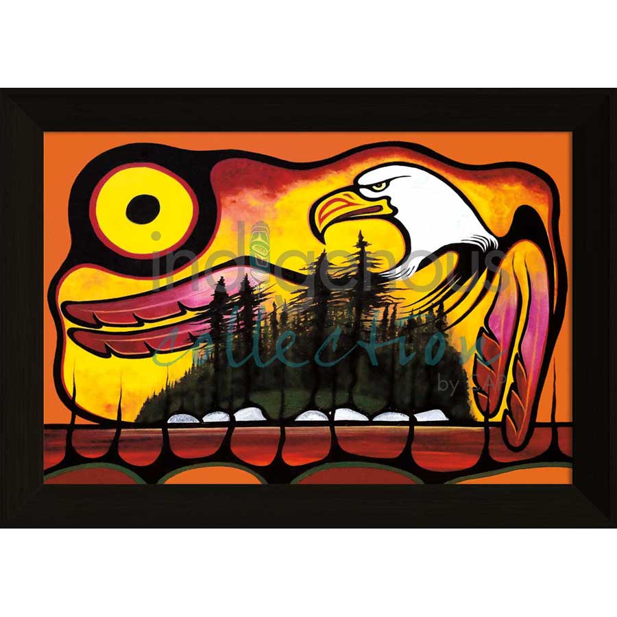 Help Mother Earth by artist Frank Polson - Algonquin. Indigenous Collection