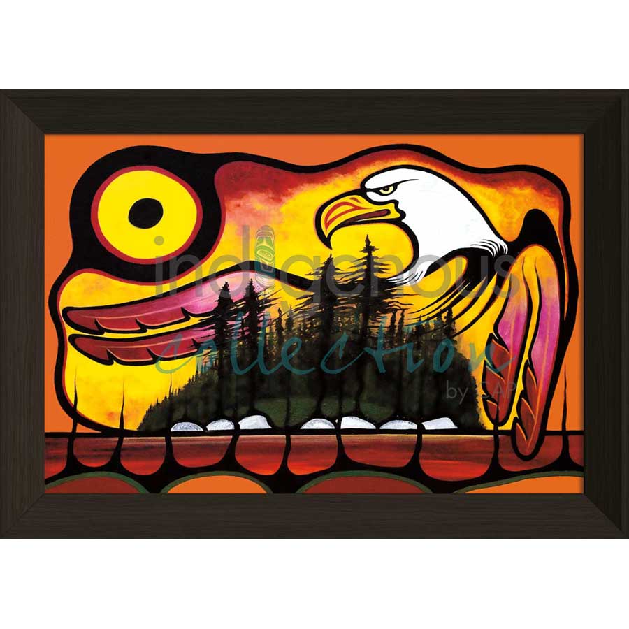 Help Mother Earth by artist Frank Polson - Algonquin. Indigenous Collection
