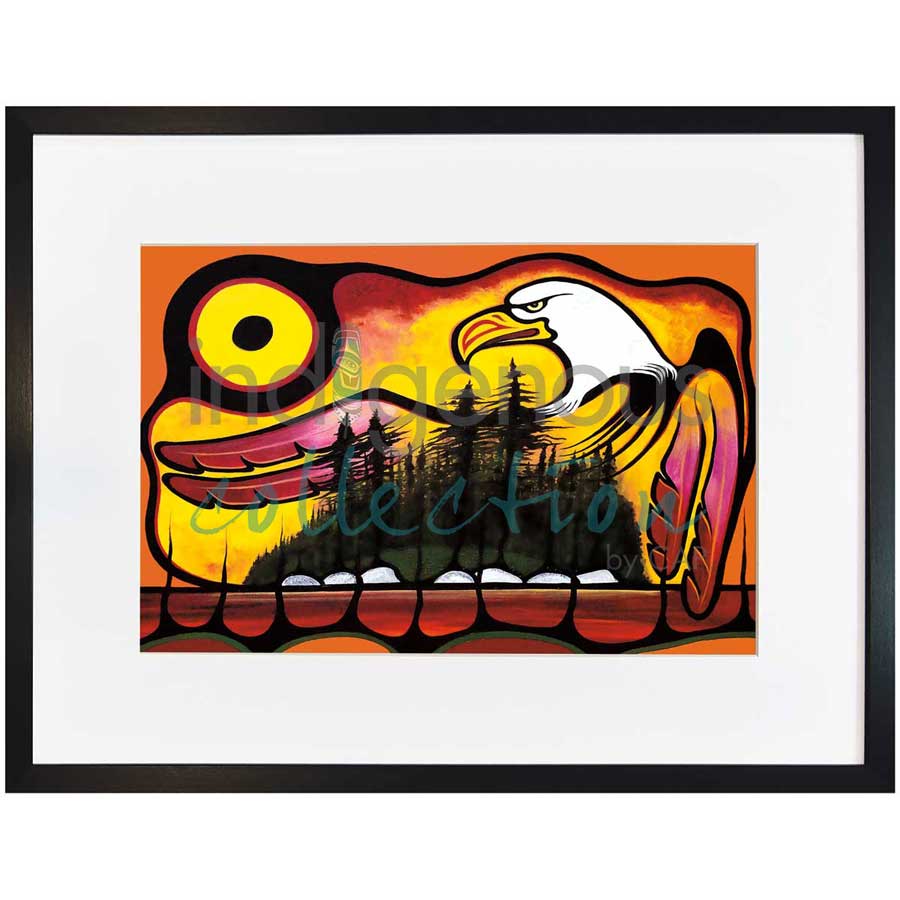 Help Mother Earth by artist Frank Polson - Algonquin. Indigenous Collection