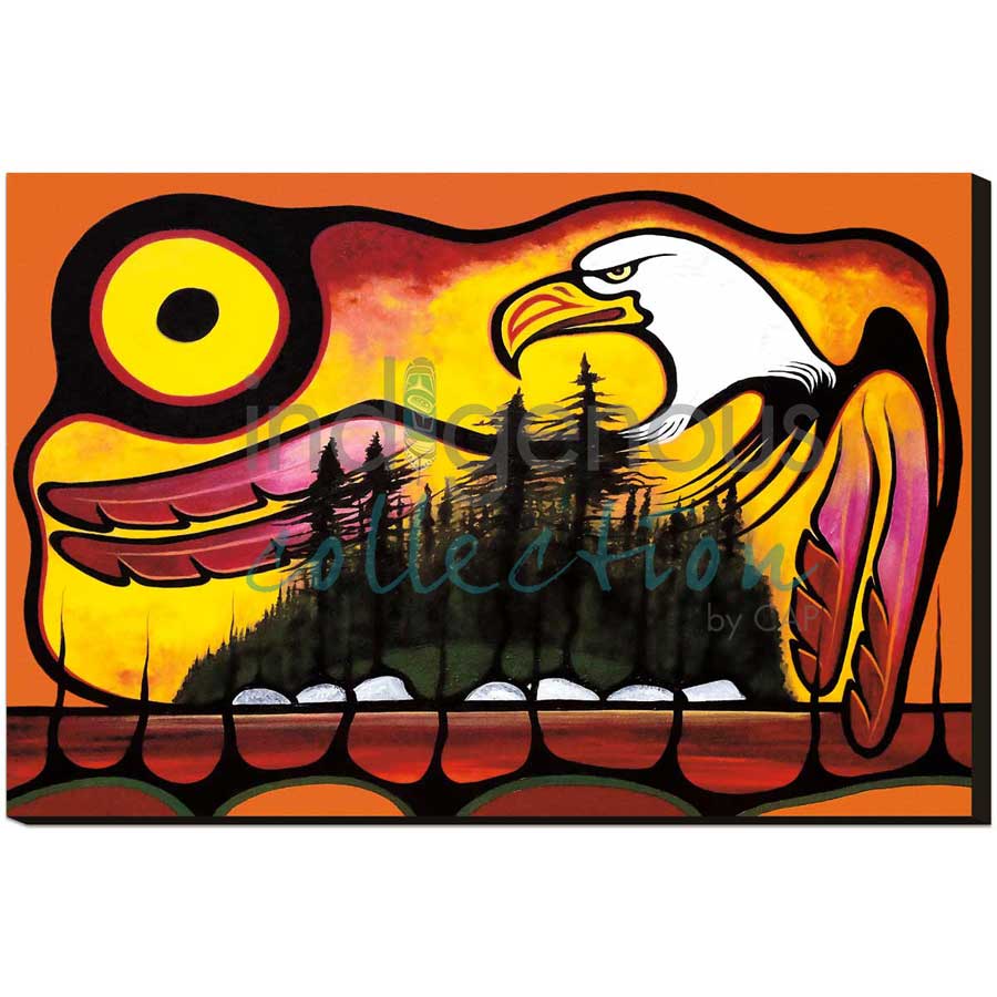 Help Mother Earth by artist Frank Polson - Algonquin. Indigenous Collection