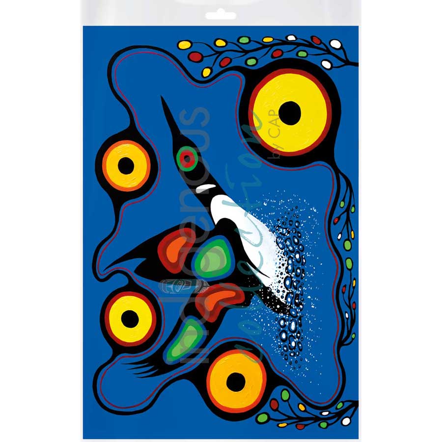 Taking Flight by artist Frank Polson - Algonquin. Indigenous Collection