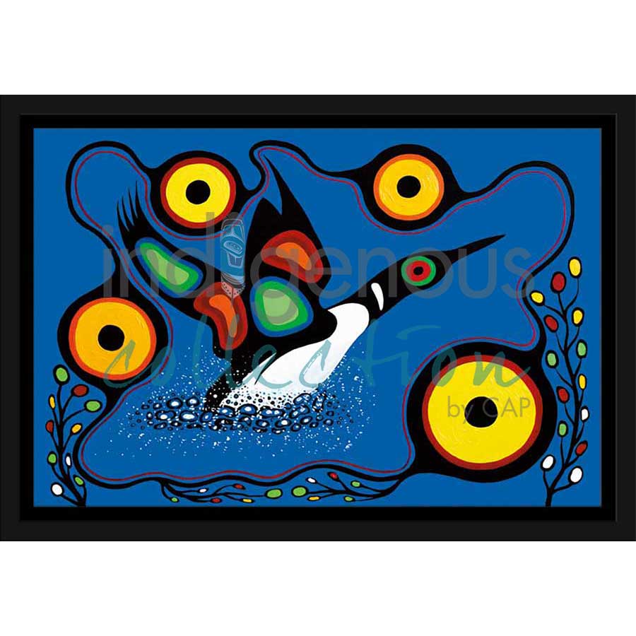 Taking Flight by artist Frank Polson - Algonquin. Indigenous Collection