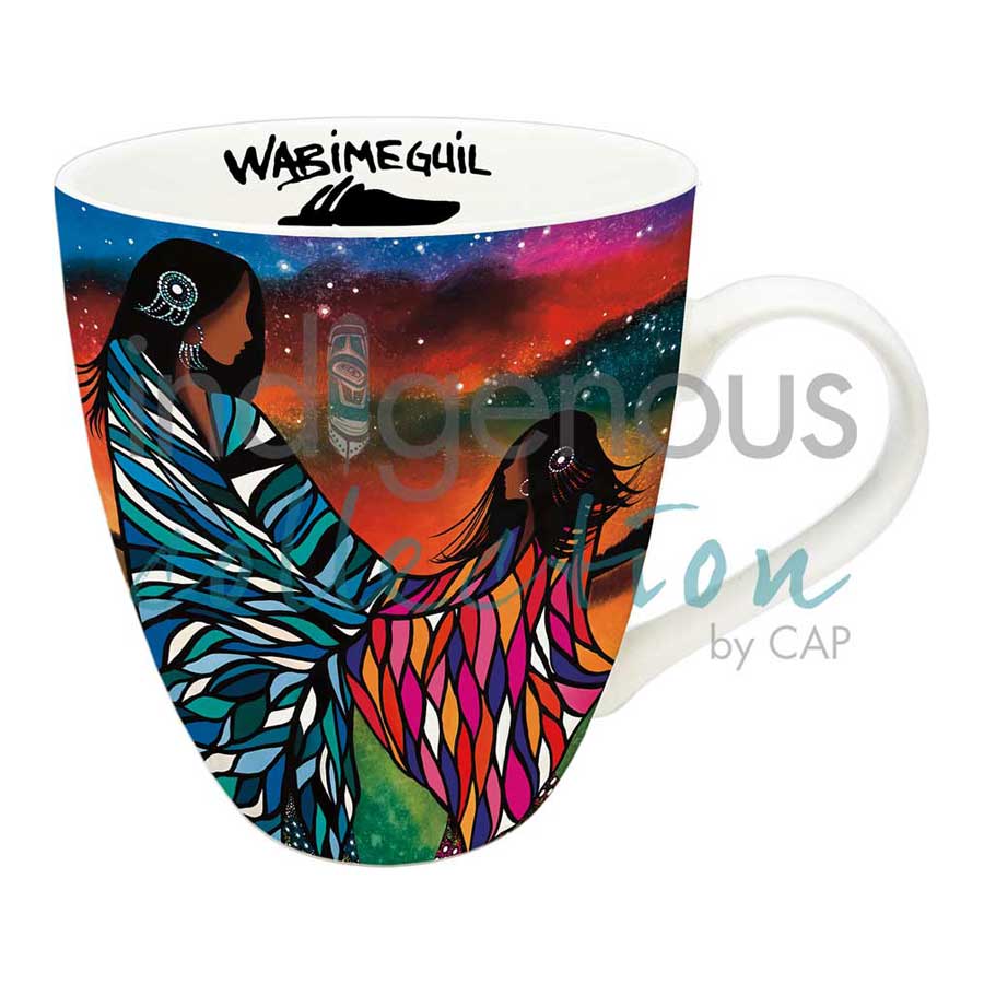 Mother & Daughter 18 oz. Signature Mug by artist Betty Albert