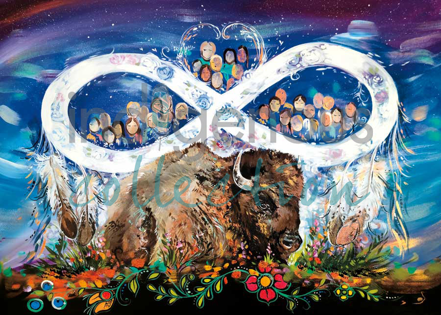 Métis People by artist Carla Joseph