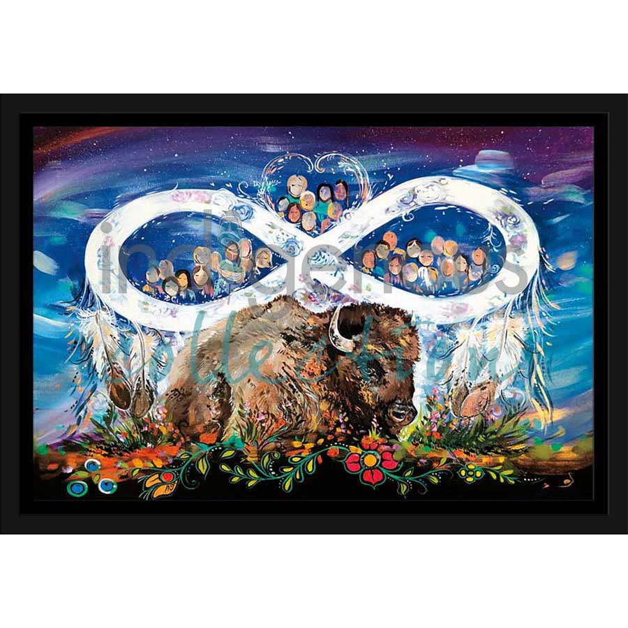 Métis People by artist Carla Joseph - Métis/Cree. Indigenous Collection