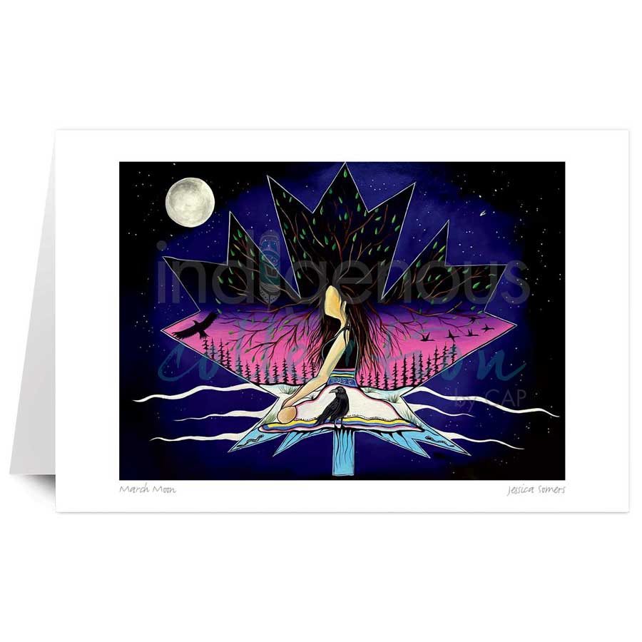 March Moon by artist Jessica Somers