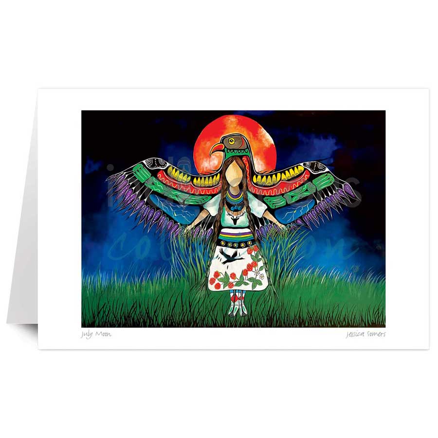 July Moon by artist Jessica Somers