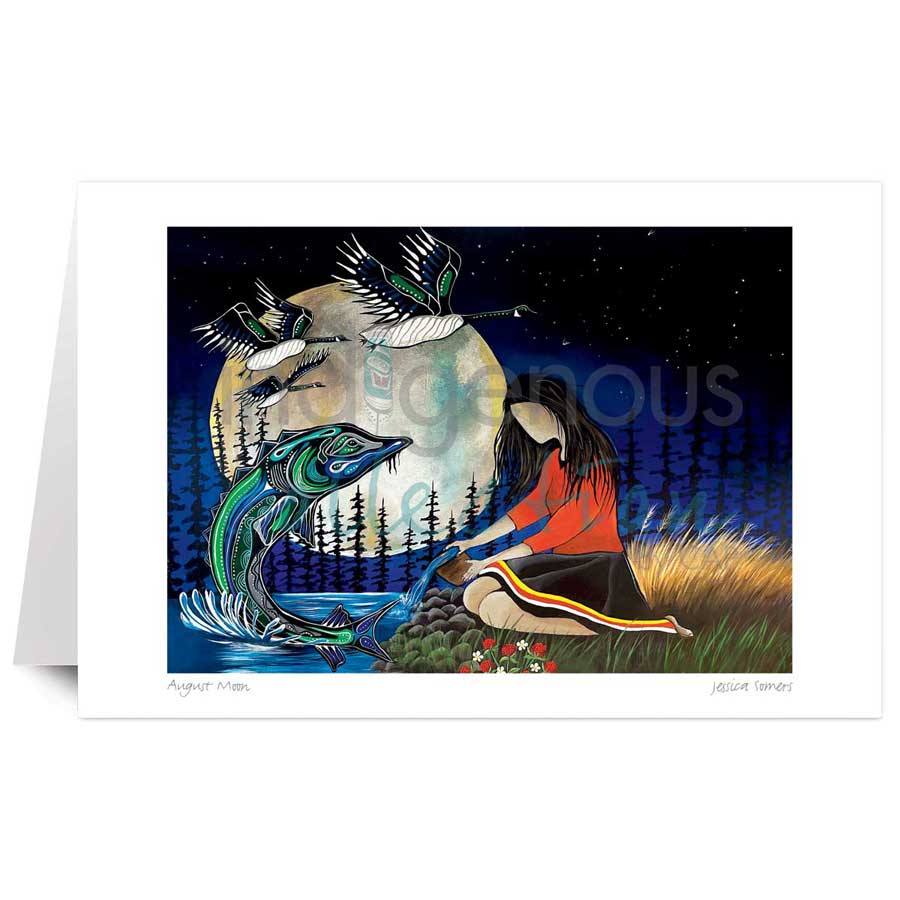 August Moon by artist Jessica Somers