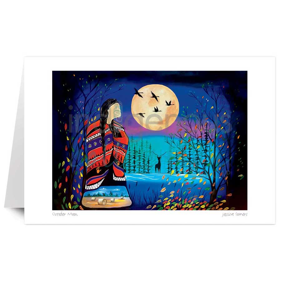 October Moon by artist Jessica Somers