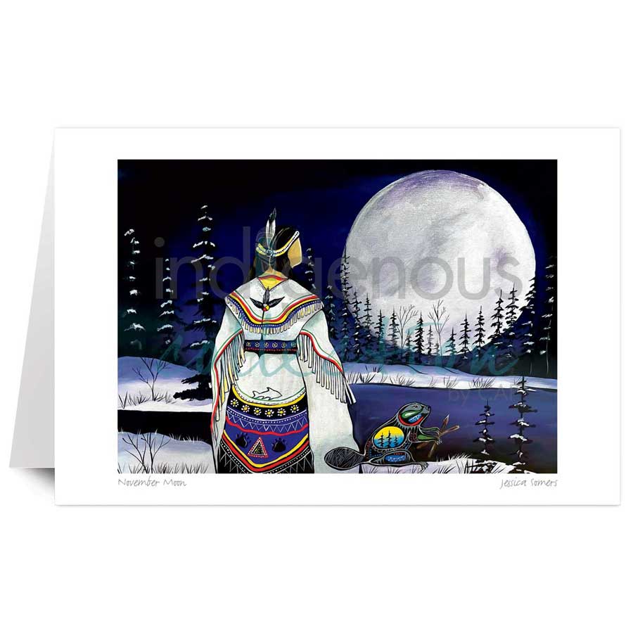 November Moon by artist Jessica Somers