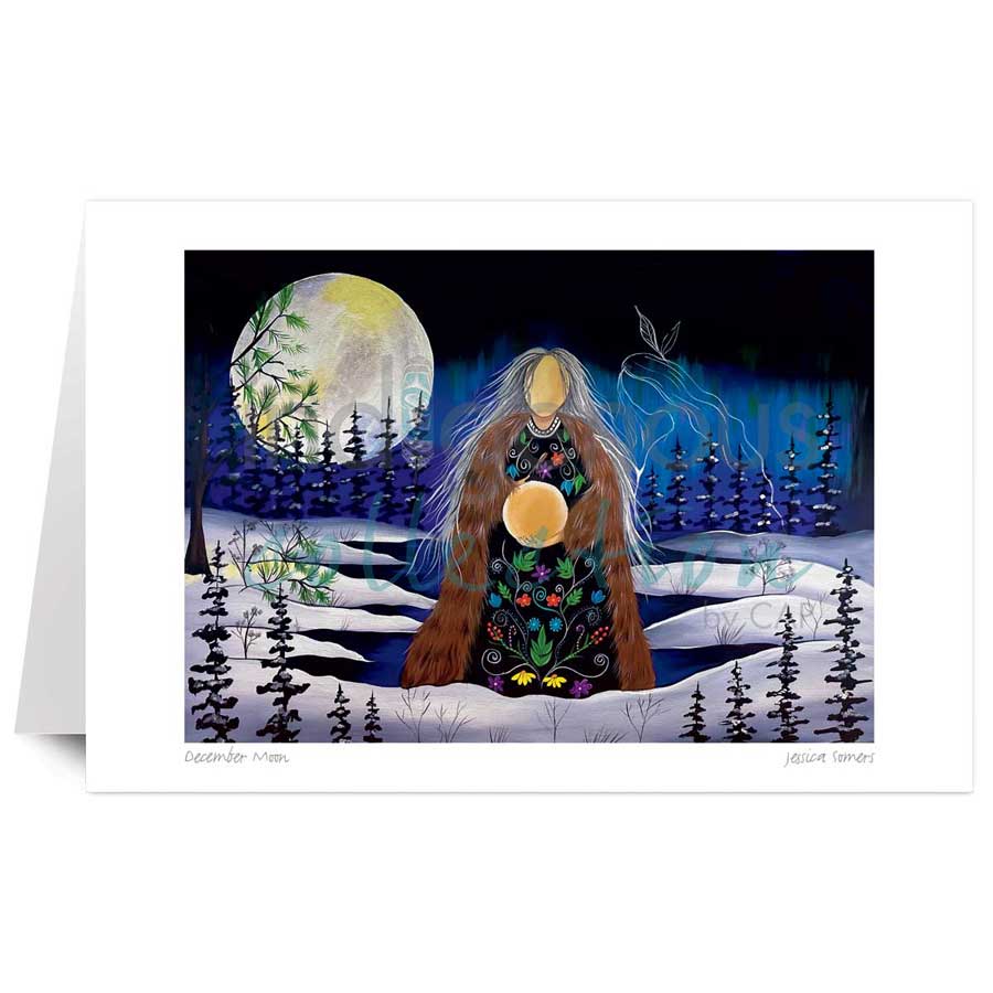 December Moon by artist Jessica Somers