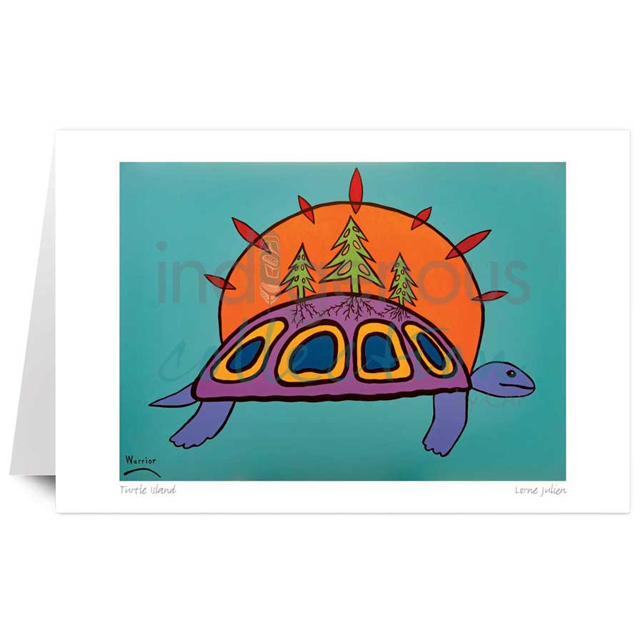 Turtle Island by artist Lorne Julien