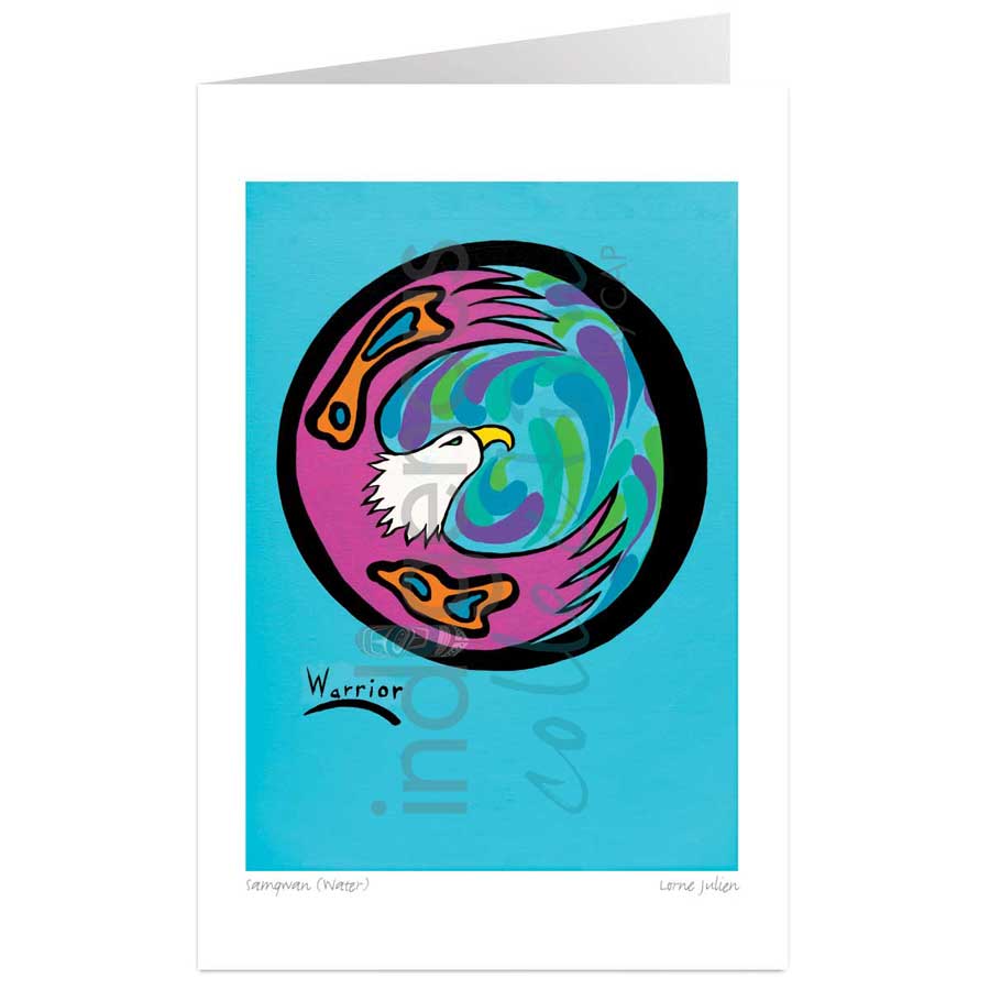 Samqwan (Water) by artist Lorne Julien