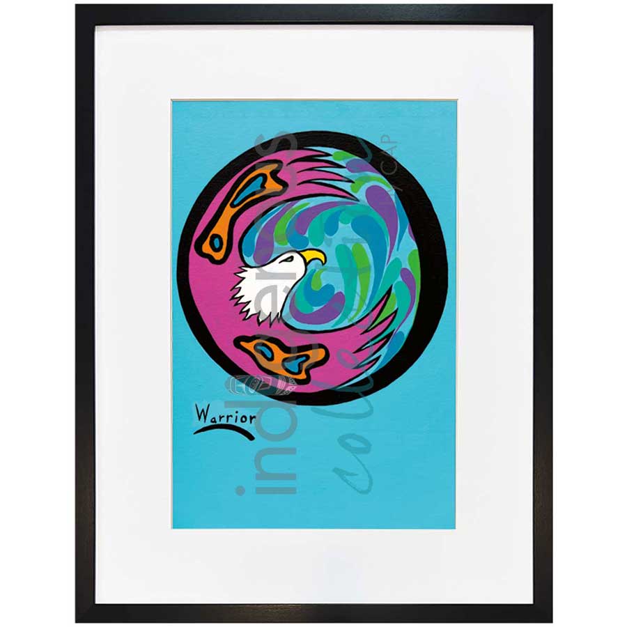 Samqwan (Water) by artist Lorne Julien - Mi'kmaq. Indigenous Collection