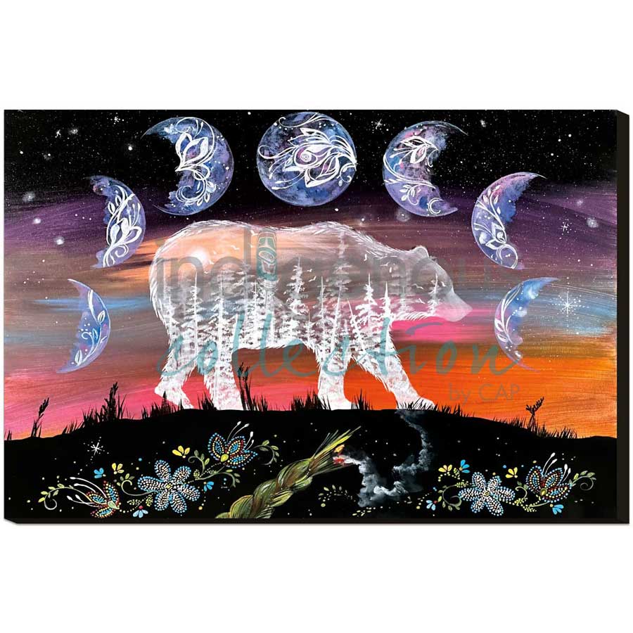 The Gentle Spirit by artist Karen Erickson - Métis/Cree. Indigenous Collection