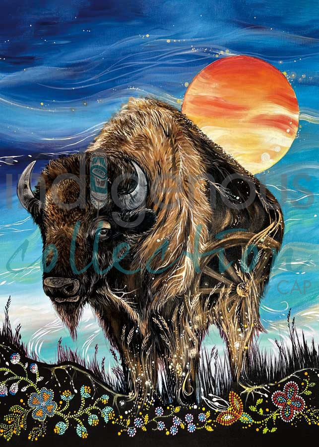 Buffalo by artist Karen Erickson