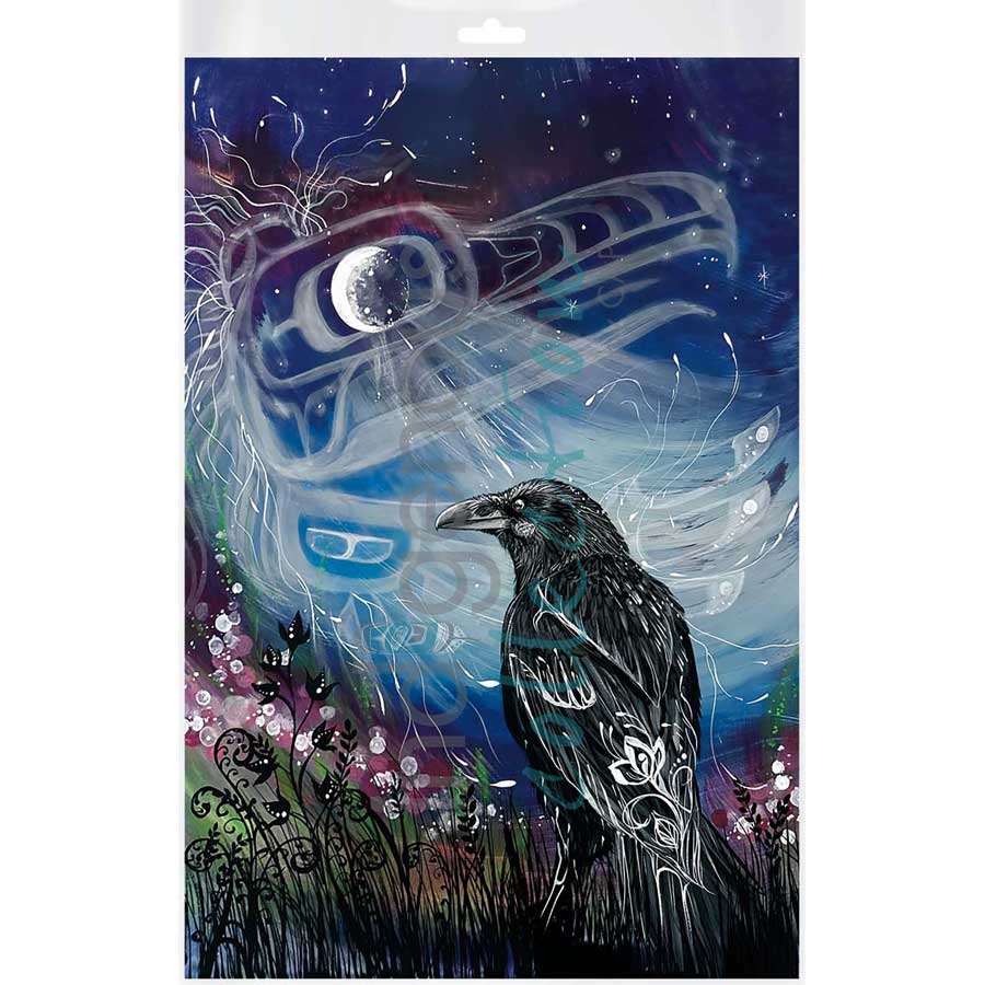 Midnight Whispers by artist Karen Erickson - Métis/Cree. Indigenous Collection