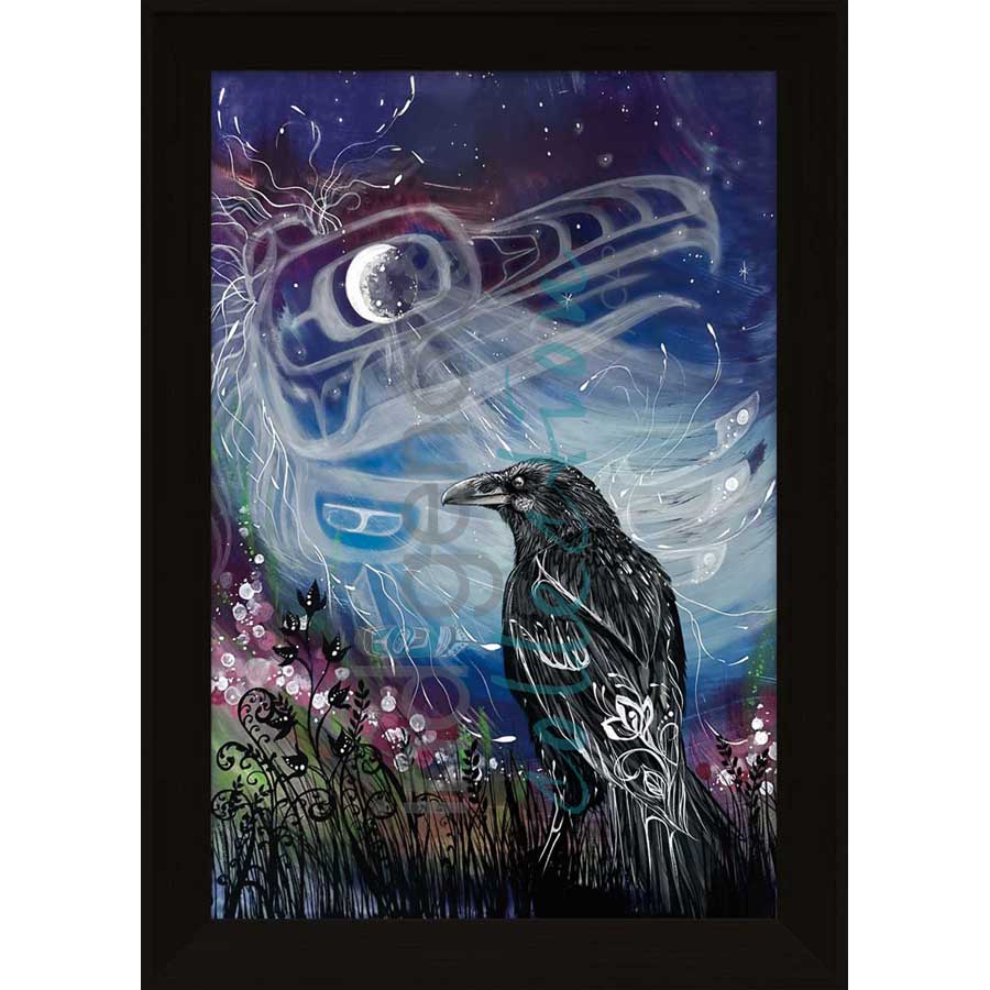 Midnight Whispers by artist Karen Erickson - Métis/Cree. Indigenous Collection