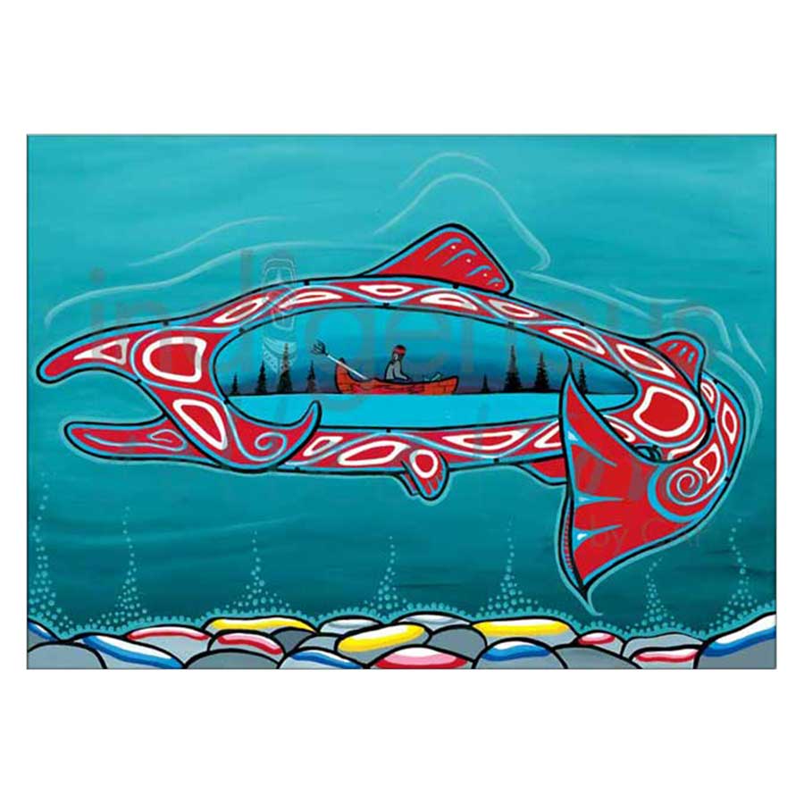Big Salmon Canvas Prints