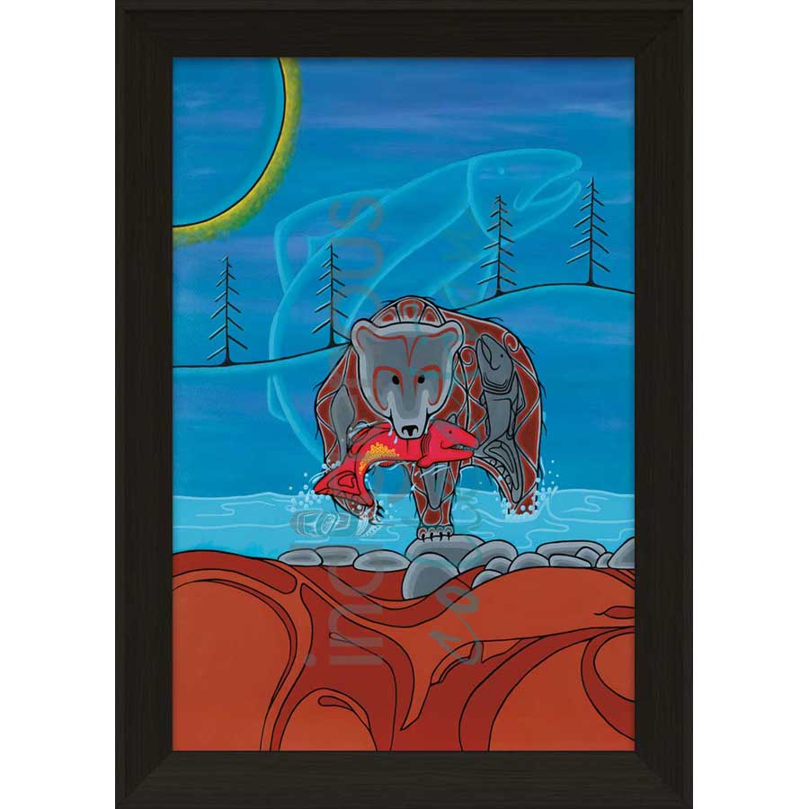 Let's Feast by artist Shianne Gould - Mi'kmaq. Indigenous Collection