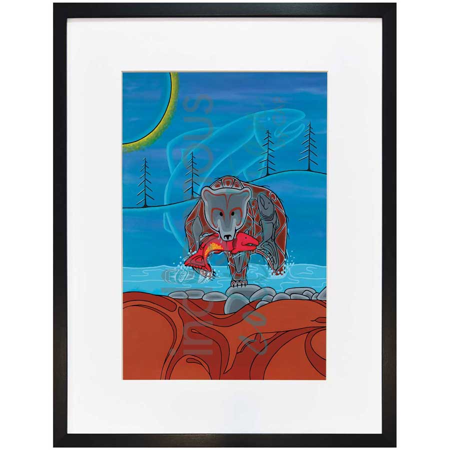 Let's Feast by artist Shianne Gould - Mi'kmaq. Indigenous Collection