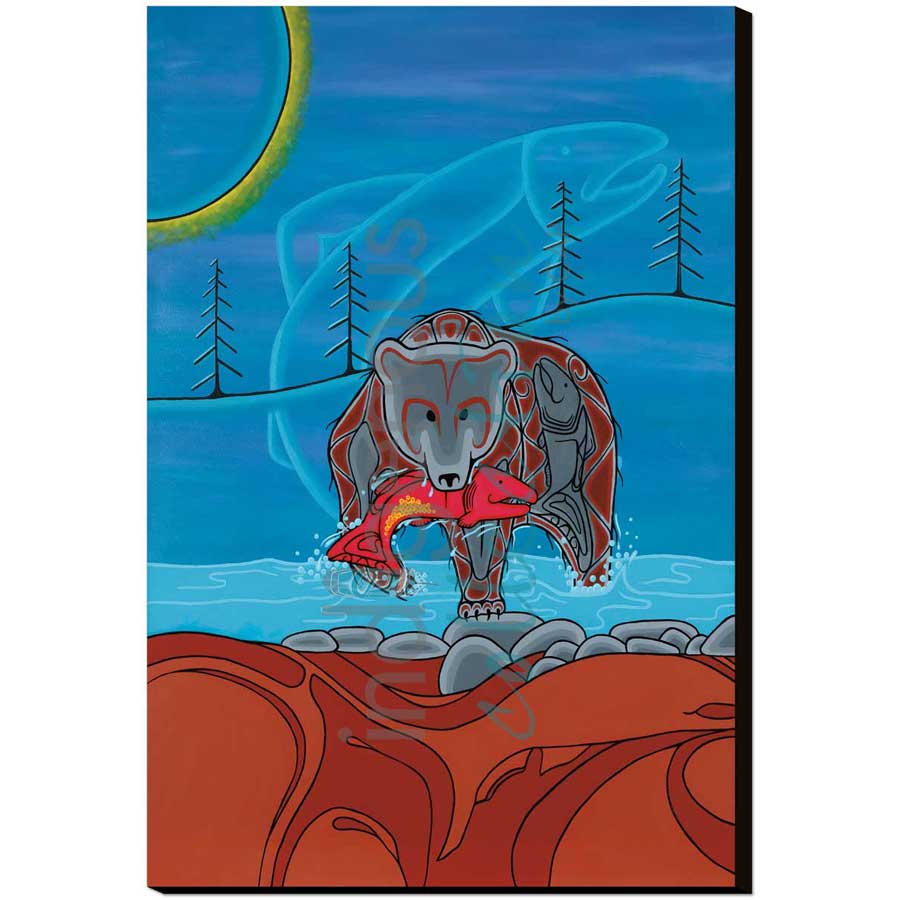 Let's Feast by artist Shianne Gould - Mi'kmaq. Indigenous Collection
