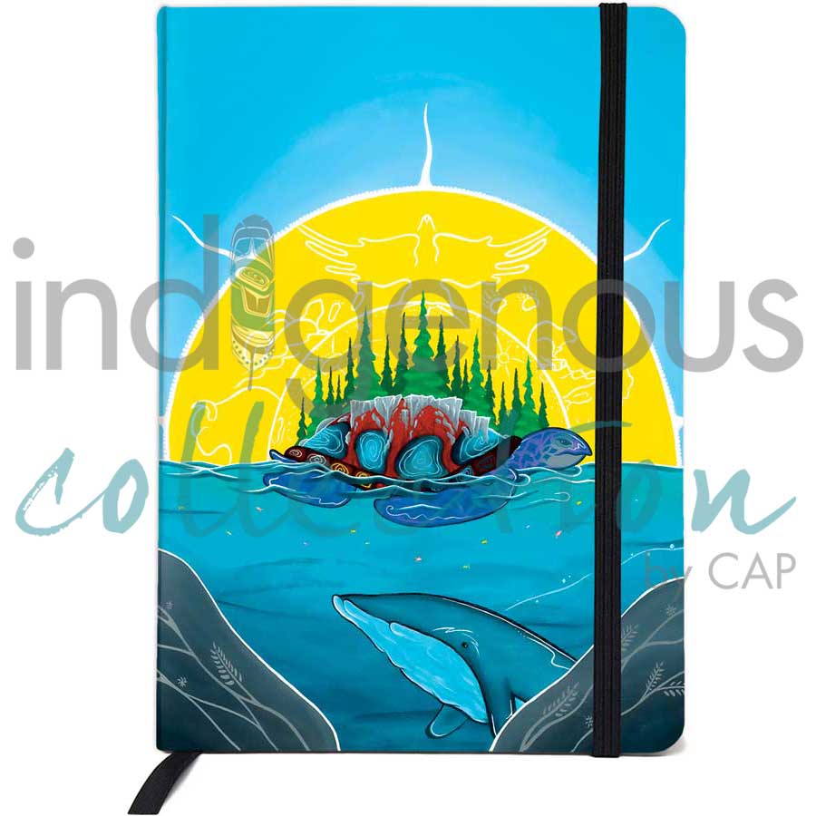 Teach You Our Ways, On Our Land Journal by artist Shianne Gould - Mi'kmaq. Indigenous Collection