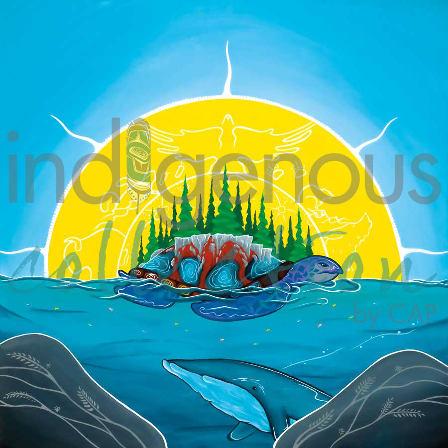 Teach You Our Ways, On Our Land by artist Shianne Gould