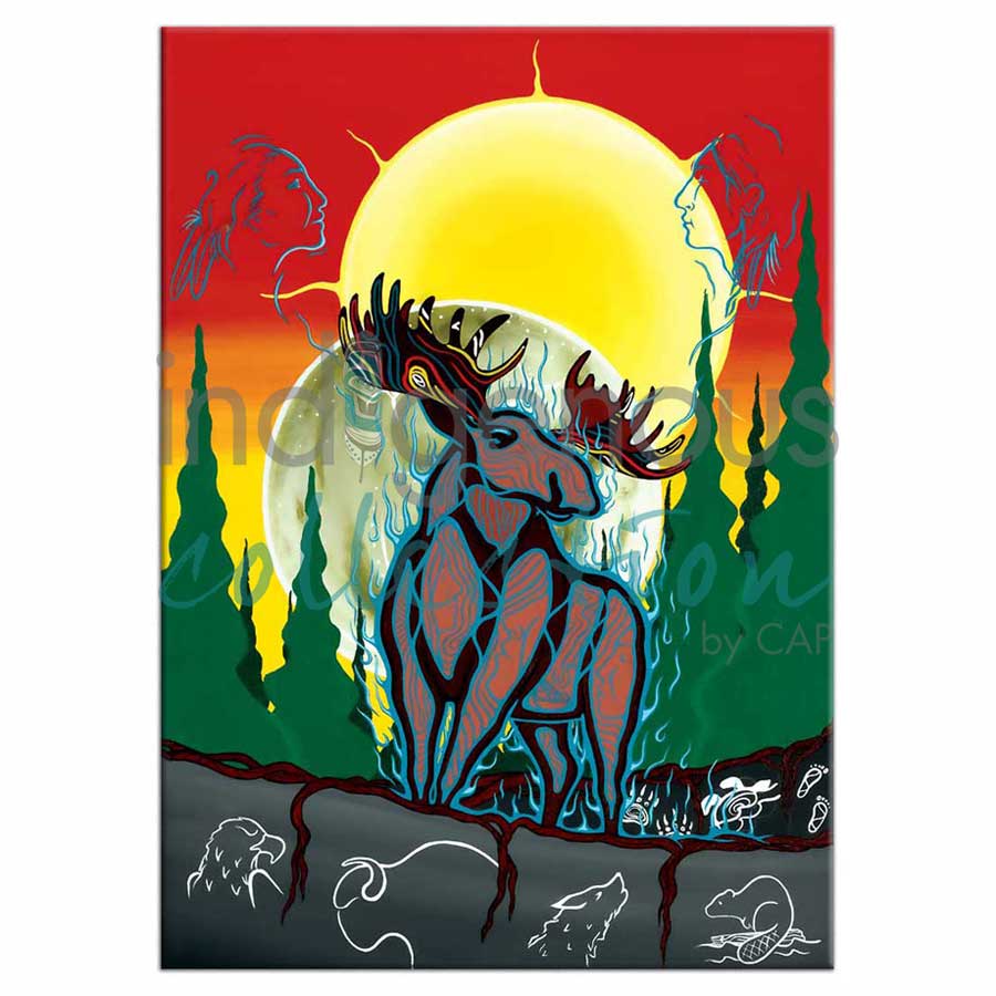 Our Spiritual Saviour Magnets by artist Shianne Gould