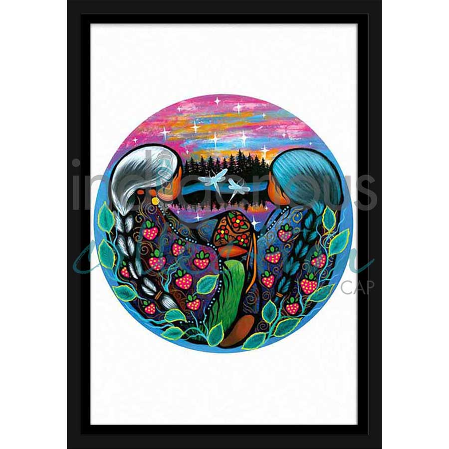 The Bundle by artist Jackie Traverse - Anishinaabe. Indigenous Collection