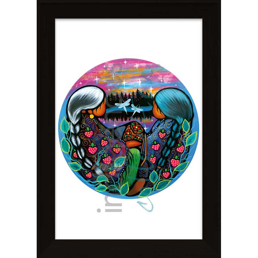 The Bundle by artist Jackie Traverse - Anishinaabe. Indigenous Collection