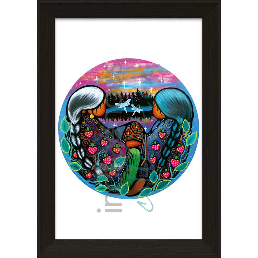 The Bundle by artist Jackie Traverse - Anishinaabe. Indigenous Collection
