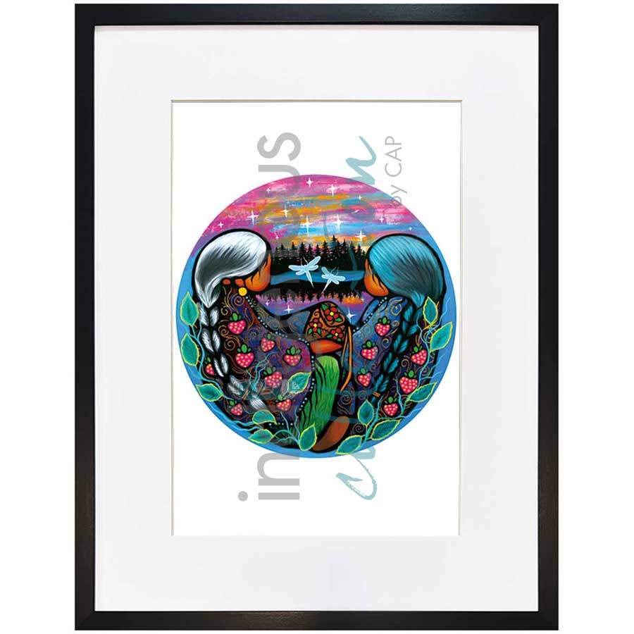 The Bundle by artist Jackie Traverse - Anishinaabe. Indigenous Collection