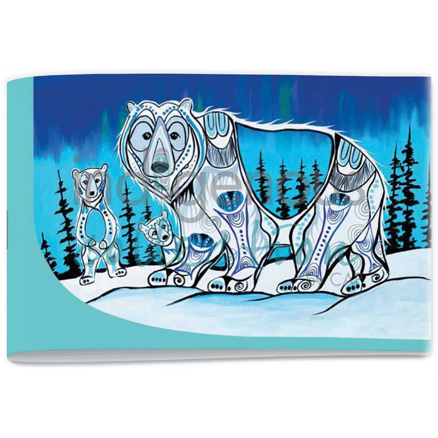 Polar Lights Signature Notebook by artist Jessica Somers