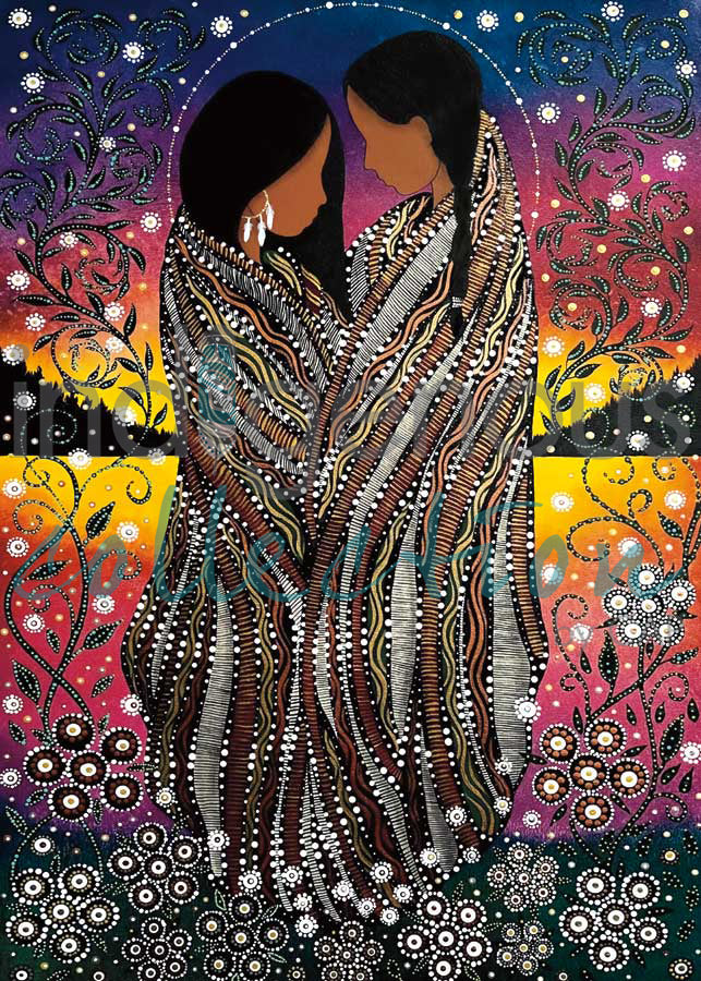 Lovers by artist Betty Albert