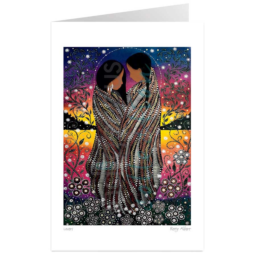 Lovers by artist Betty Albert