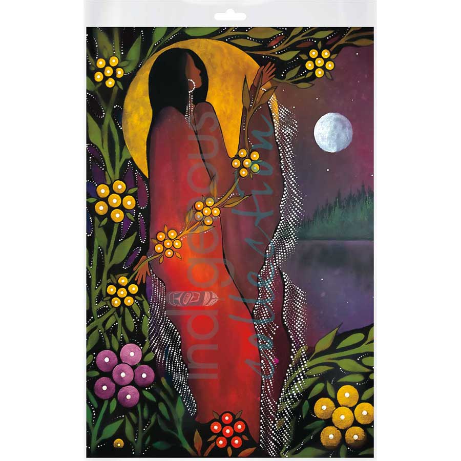Night Shades by artist Betty Albert - Cree. Indigenous Collection