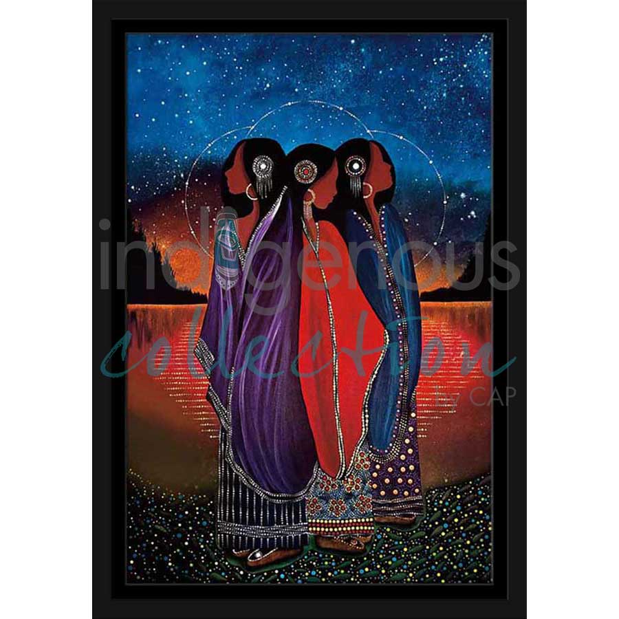 We Are Made of Stars by artist Betty Albert - Cree. Indigenous Collection