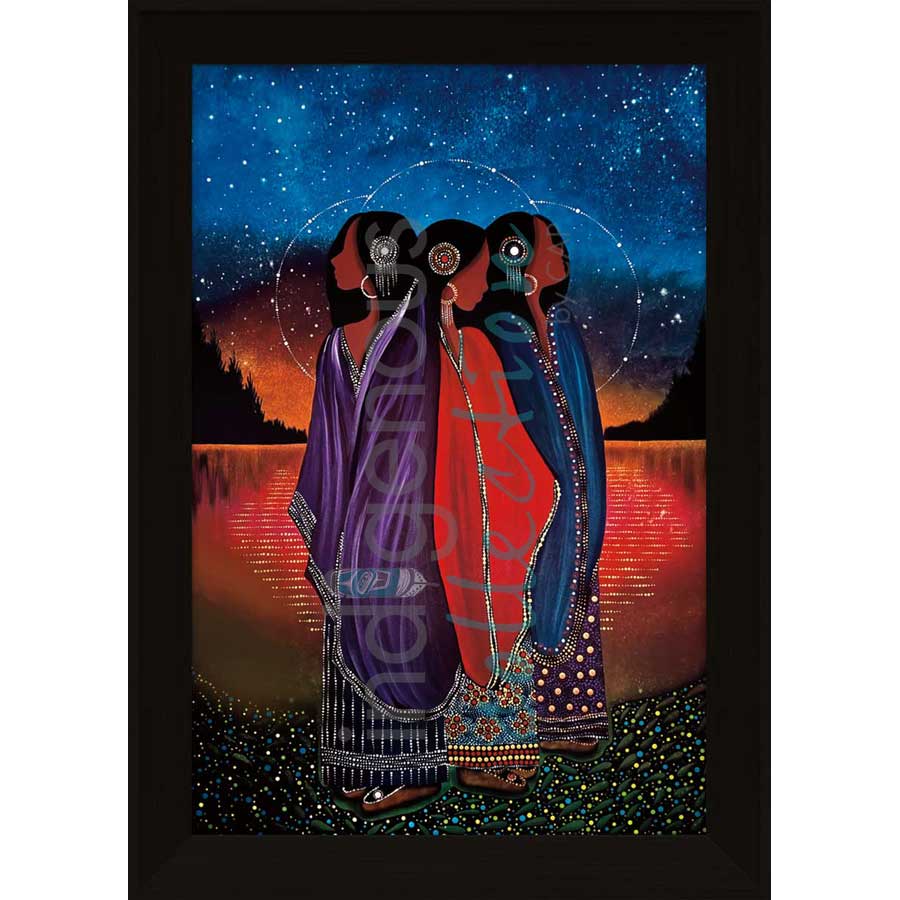 We Are Made of Stars by artist Betty Albert - Cree. Indigenous Collection
