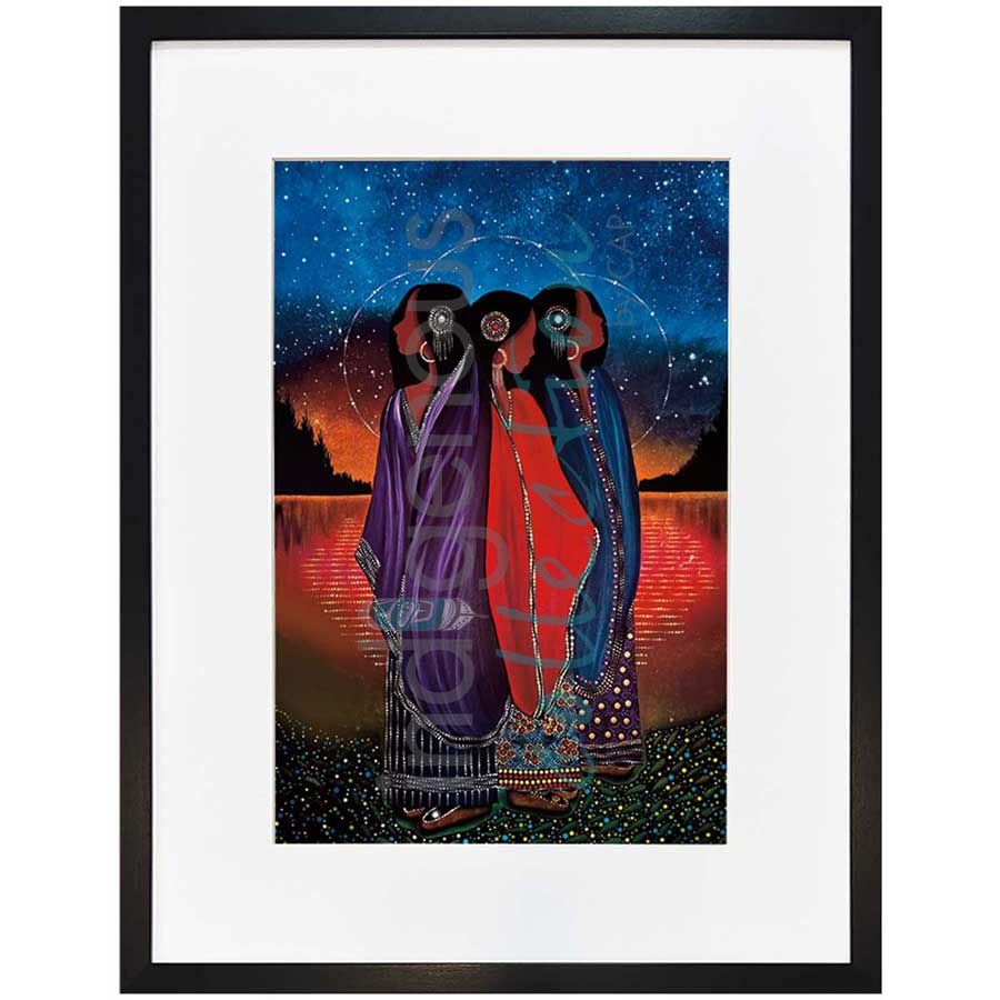 We Are Made of Stars by artist Betty Albert - Cree. Indigenous Collection