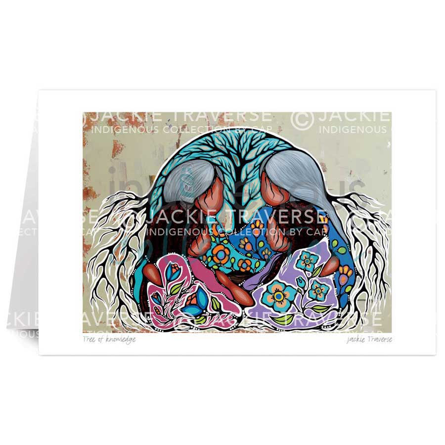 Tree of knowledge by artist Jackie Traverse