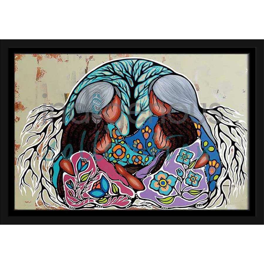Tree of knowledge by artist Jackie Traverse - Anishinaabe. Indigenous Collection