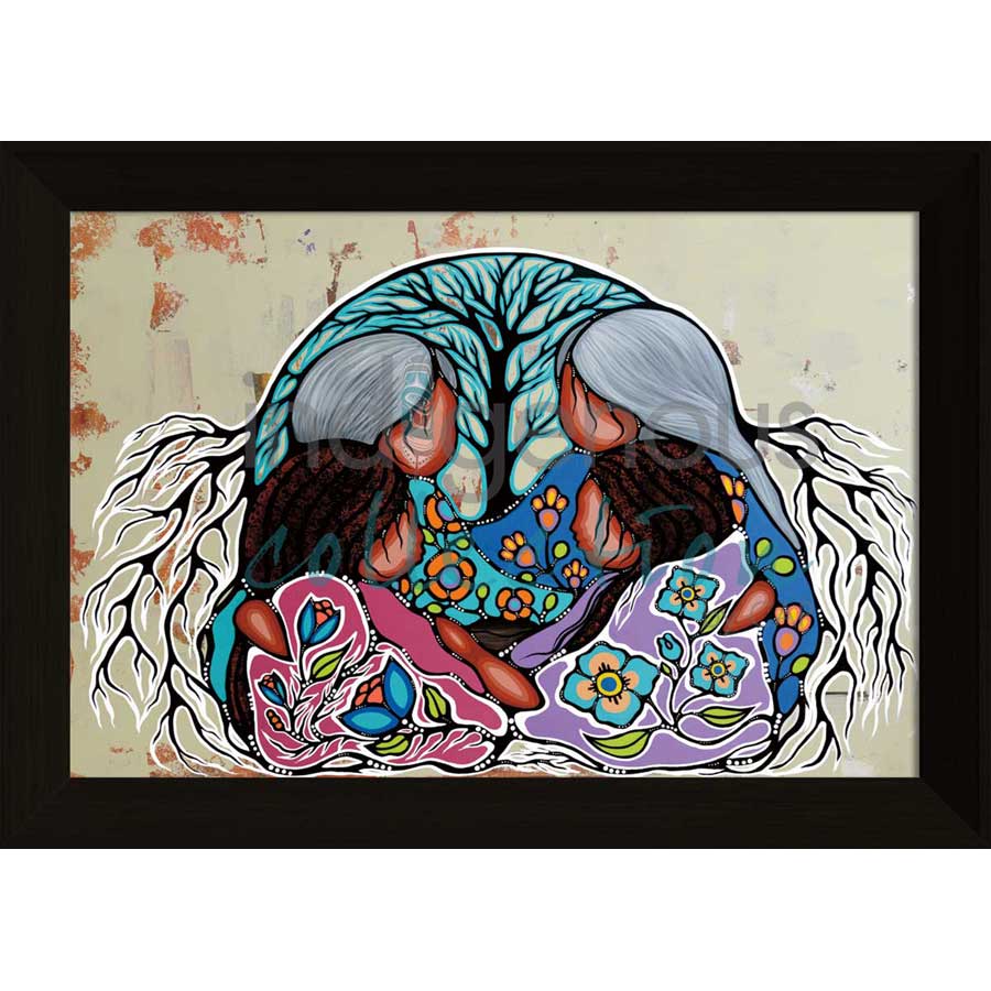 Tree of knowledge by artist Jackie Traverse - Anishinaabe. Indigenous Collection