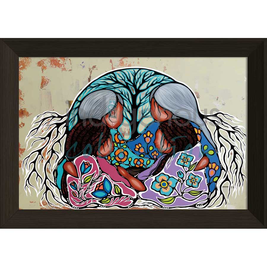 Tree of knowledge by artist Jackie Traverse - Anishinaabe. Indigenous Collection