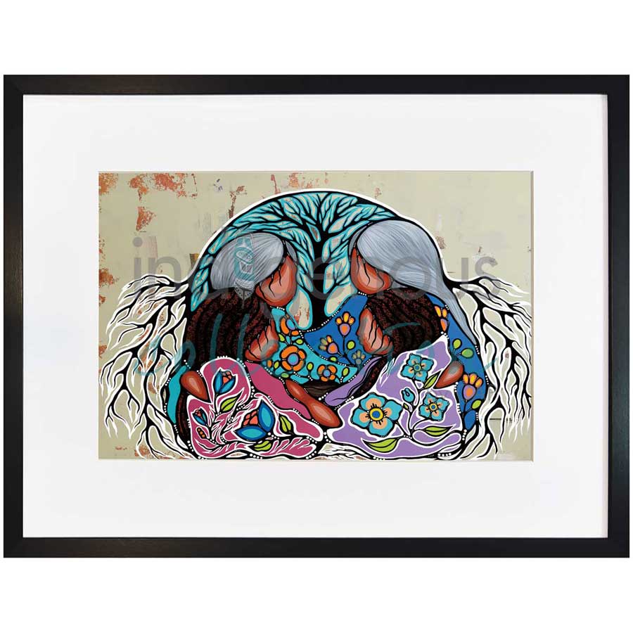 Tree of knowledge by artist Jackie Traverse - Anishinaabe. Indigenous Collection