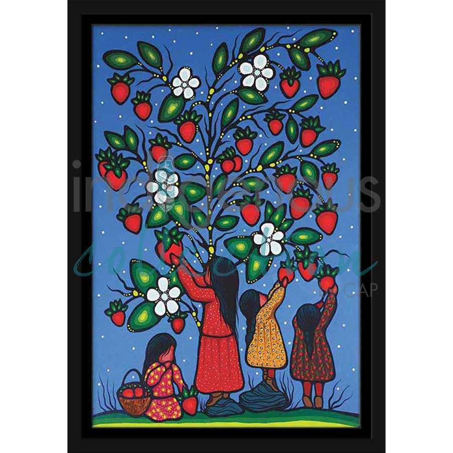 Heart Medicine by artist Jackie Traverse - Anishinaabe. Indigenous Collection