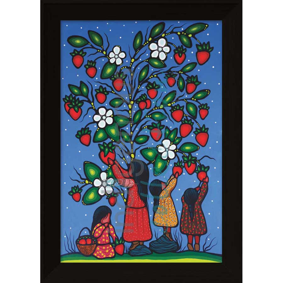 Heart Medicine by artist Jackie Traverse - Anishinaabe. Indigenous Collection