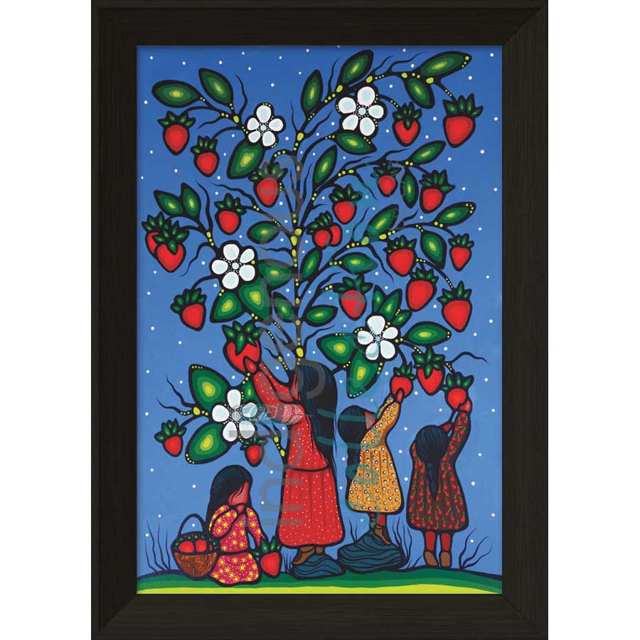 Heart Medicine by artist Jackie Traverse - Anishinaabe. Indigenous Collection