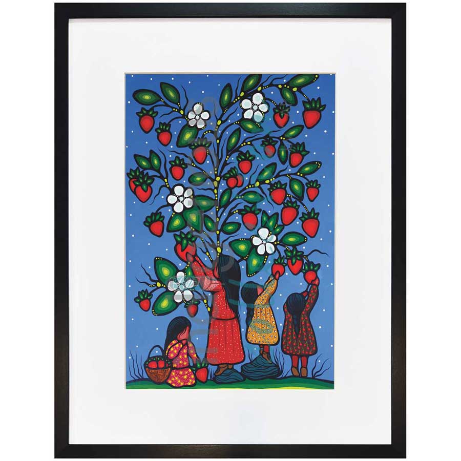 Heart Medicine by artist Jackie Traverse - Anishinaabe. Indigenous Collection